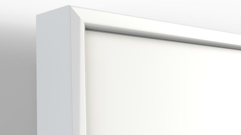 Ultra whiteboard, white trim