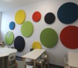 Hush Round Acoustic panels